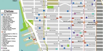Mapa Chelsea Manhattan