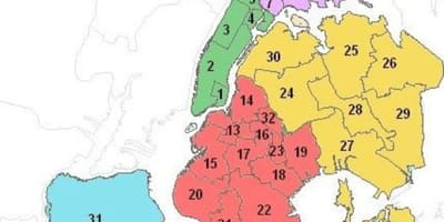 Mapu Menhetna školskoj oblasti